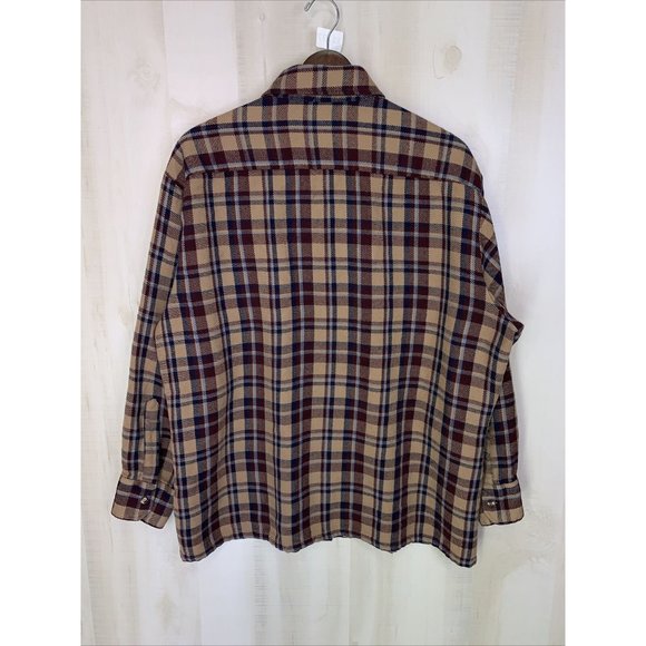 Vintage Timber Ridge Plaid Flannel Mens Shirt XL-11737 - Picture 8 of 9
